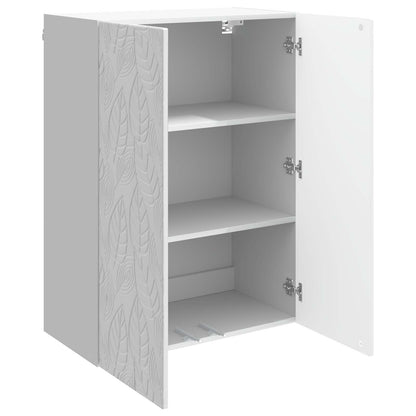Wall-Mounted Cabinet High Gloss White 66 x 34.5 x 90 cm