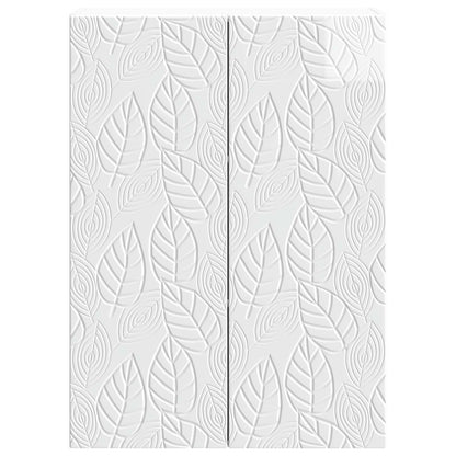 Wall-Mounted Cabinet High Gloss White 66 x 34.5 x 90 cm