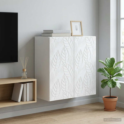 Wall-Mounted Cabinet White 59 x 31 x 60 cm Engineered Wood