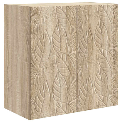 Wall-Mounted Cabinet Sonoma Oak 59 x 31 x 60 cm Engineered Wood