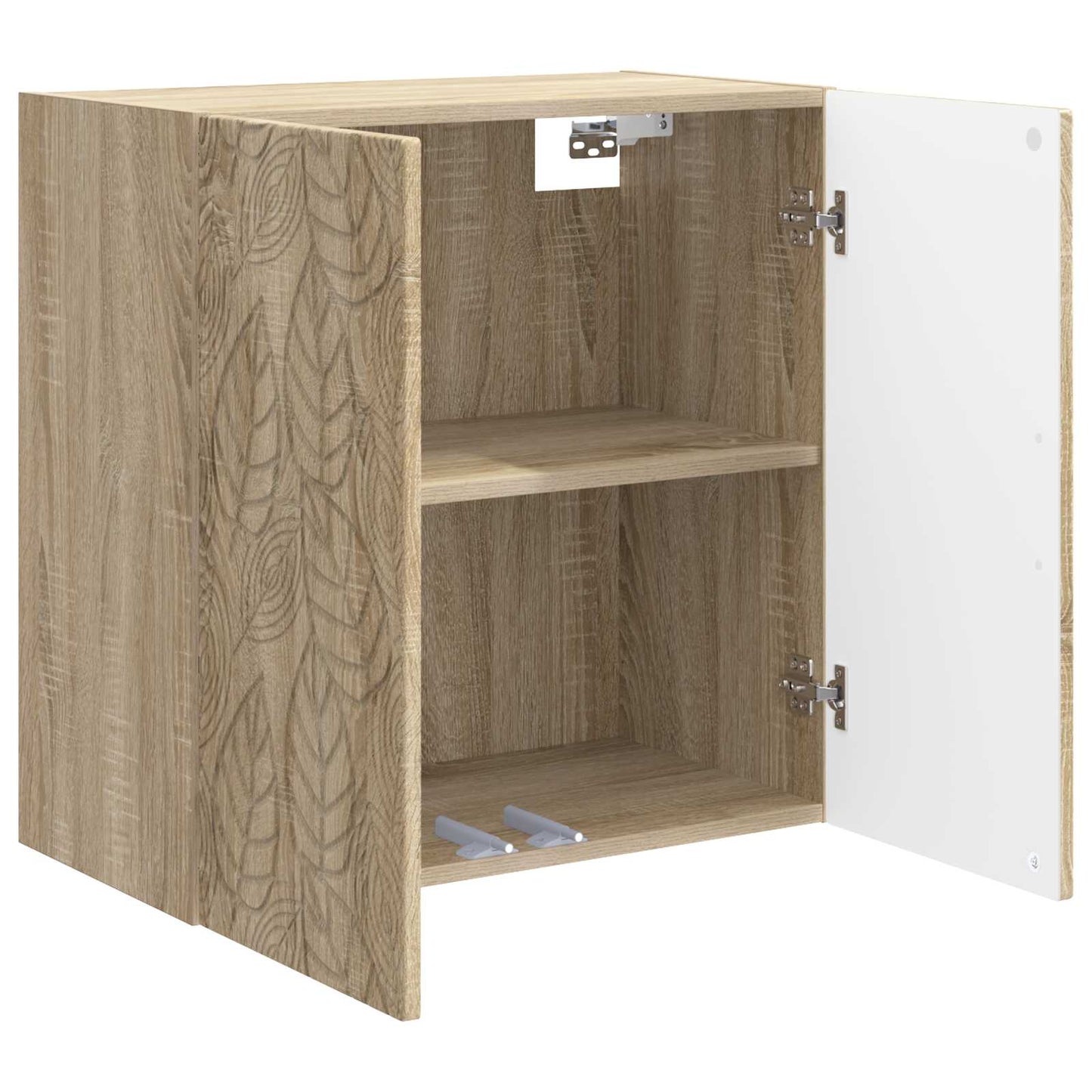 Wall-Mounted Cabinet Sonoma Oak 59 x 31 x 60 cm Engineered Wood