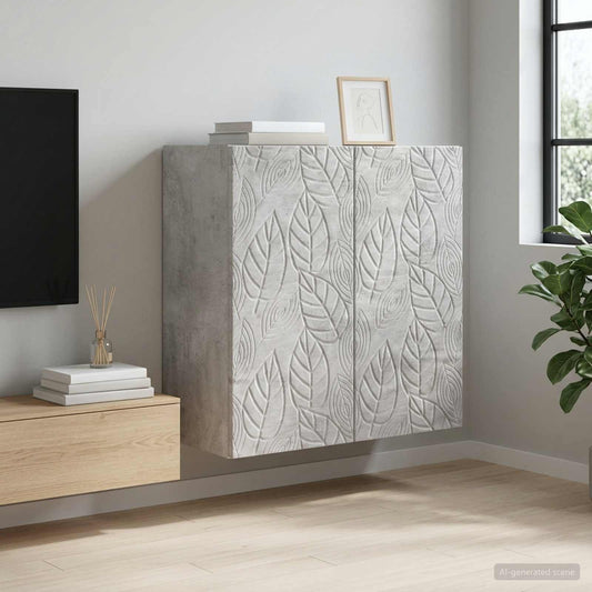 Wall-Mounted Cabinet 59 x 31 x 60 cm Engineered Wood