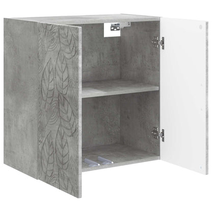 Wall-Mounted Cabinet Concrete Grey 59 x 31 x 60 cm