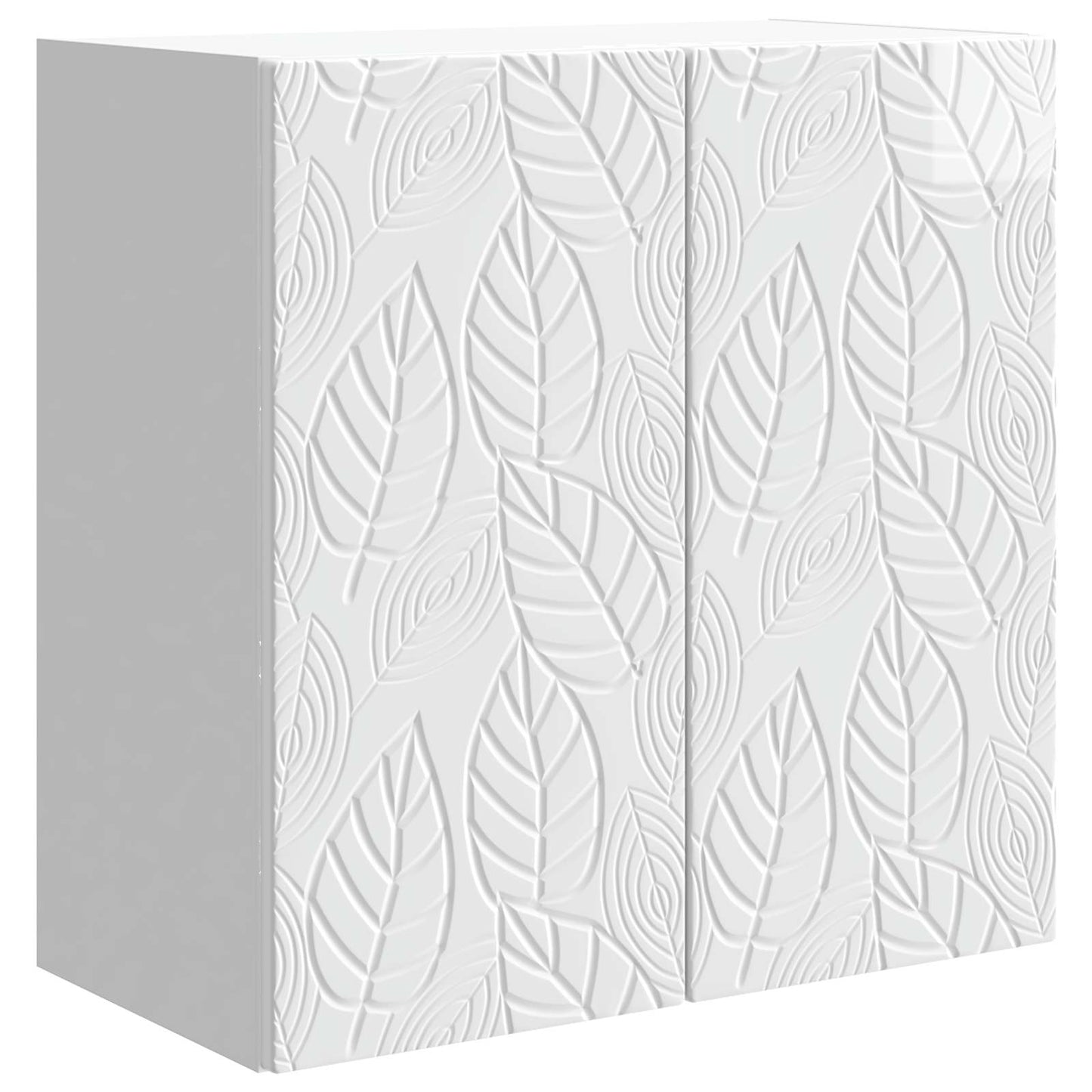 Wall-Mounted Cabinet High Gloss White 59 x 31 x 60 cm
