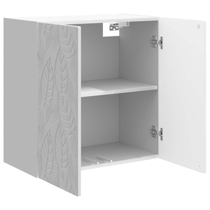 Wall-Mounted Cabinet High Gloss White 59 x 31 x 60 cm