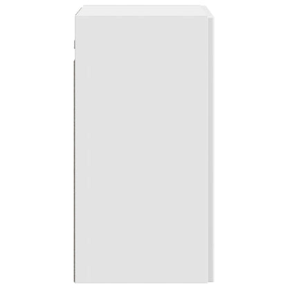 Wall-Mounted Cabinet High Gloss White 59 x 31 x 60 cm