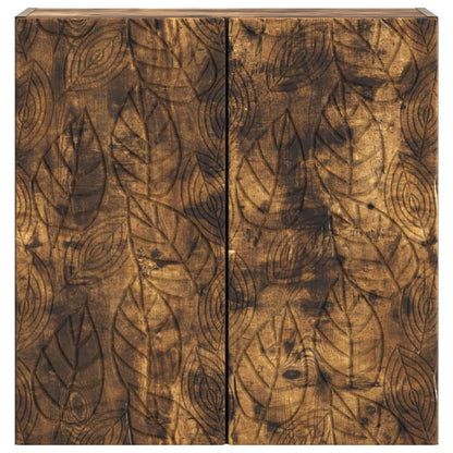 Wall-Mounted Cabinet Smoked Oak 59 x 31 x 60 cm Engineered Wood