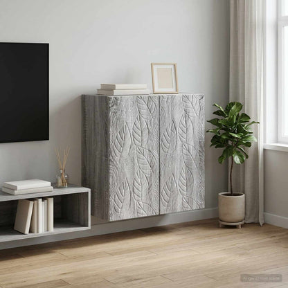 Wall-Mounted Cabinet 59 x 31 x 60 cm Engineered Wood