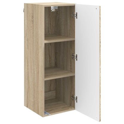 Wall-Mounted Cabinet Sonoma Oak 33 x 34.5 x 90 cm