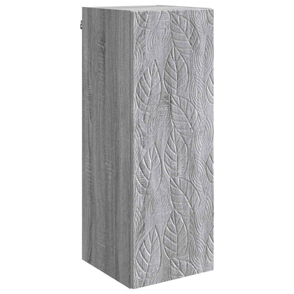 Wall-Mounted Cabinet Grey Sonoma 33 x 34.5 x 90 cm