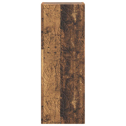Wall-Mounted Cabinet Old Wood 33 x 34.5 x 90 cm Engineered Wood