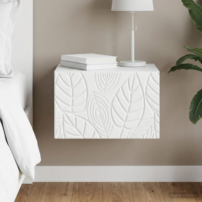 Wall-Mounted Side Table White 34.5 x 33 x 20 cm Engineered Wood