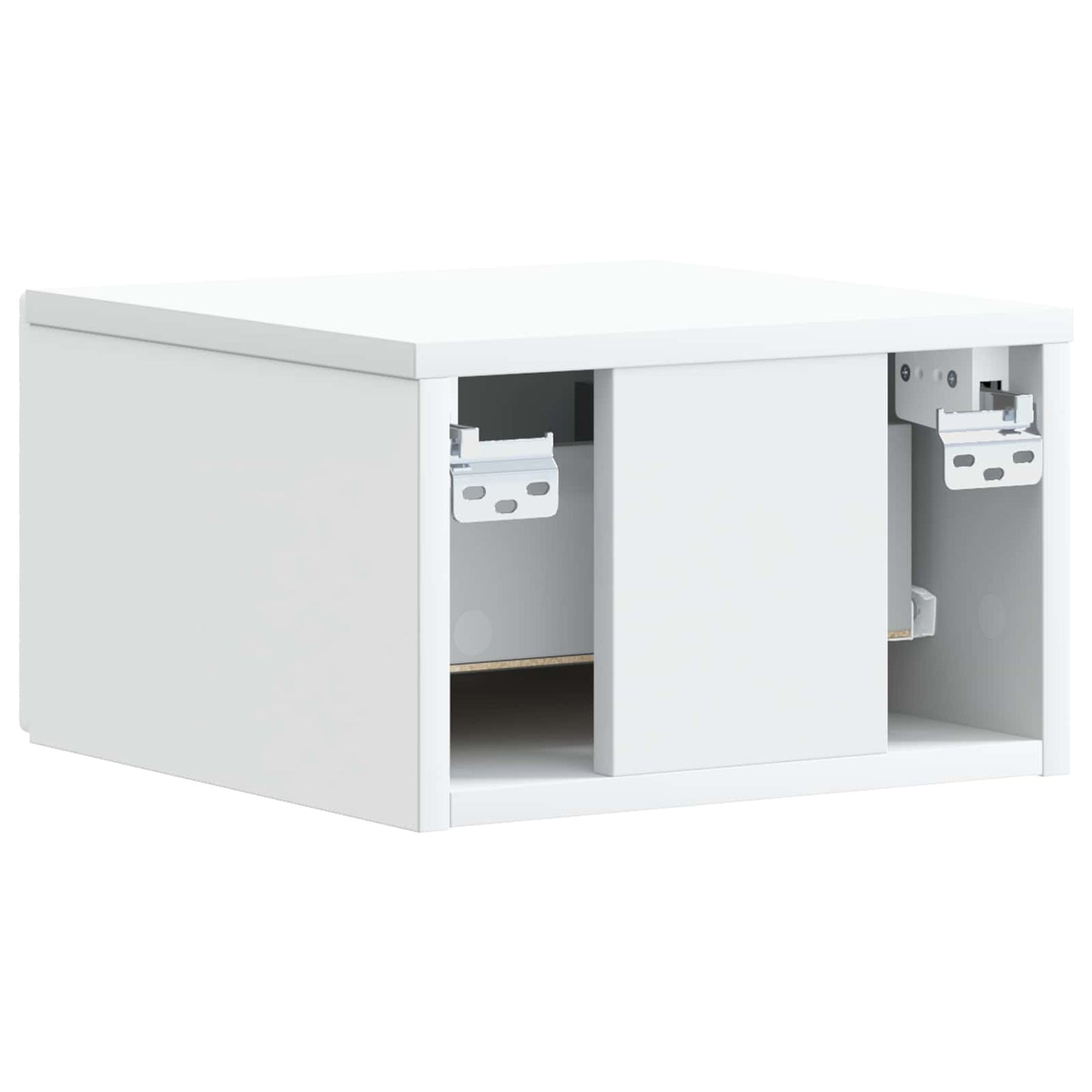 Wall-Mounted Side Table White 34.5 x 33 x 20 cm Engineered Wood