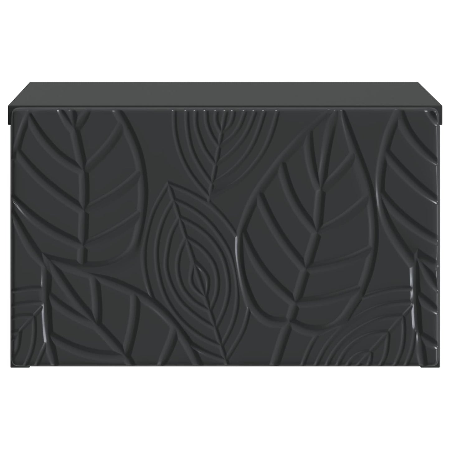 Wall-Mounted Side Table 2 pcs Black 34.5 x 33 x 20 cm