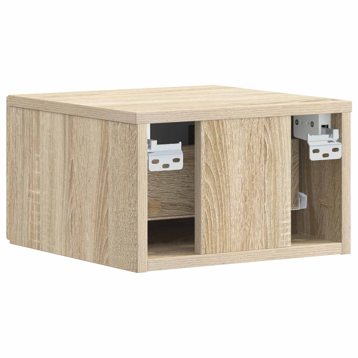 Wall-Mounted Side Table Sonoma Oak 34.5 x 33 x 20 cm