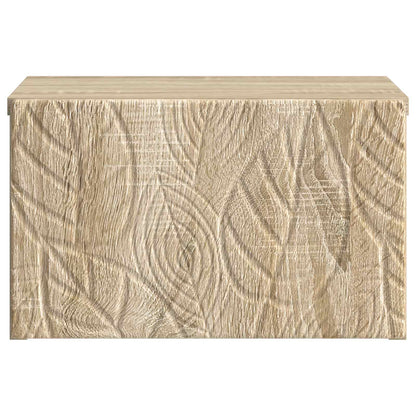 Wall-Mounted Side Table 2 pcs Sonoma Oak 34.5 x 33 x 20 cm