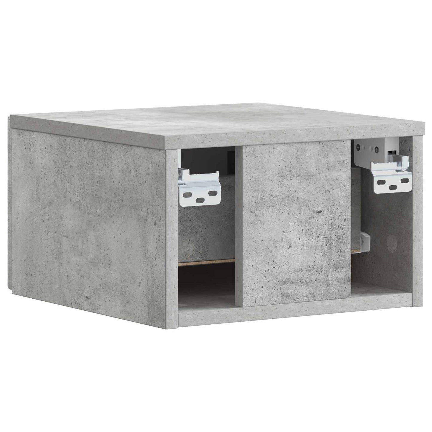 Wall-Mounted Side Table Concrete Grey 34.5 x 33 x 20 cm