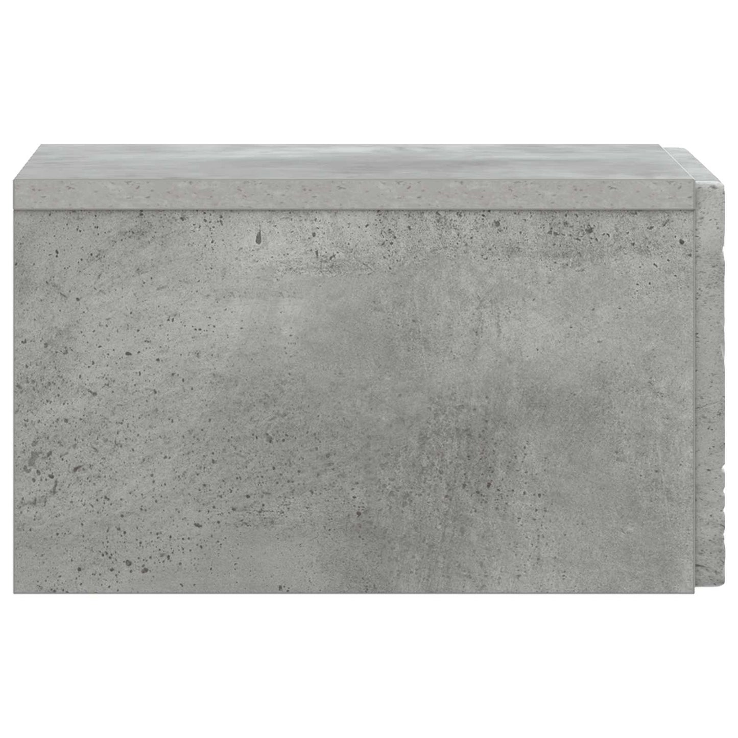 Wall-Mounted Side Table 2 pcs Concrete Grey 34.5 x 33 x 20 cm