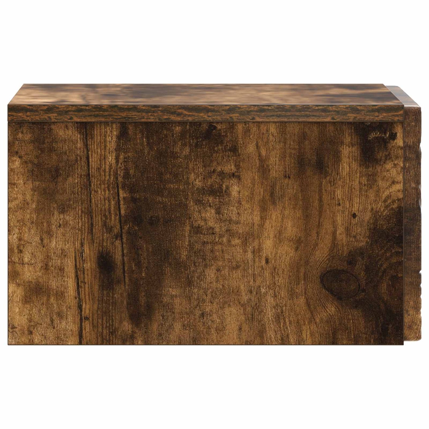 Wall-Mounted Side Table Smoked Oak 34.5 x 33 x 20 cm