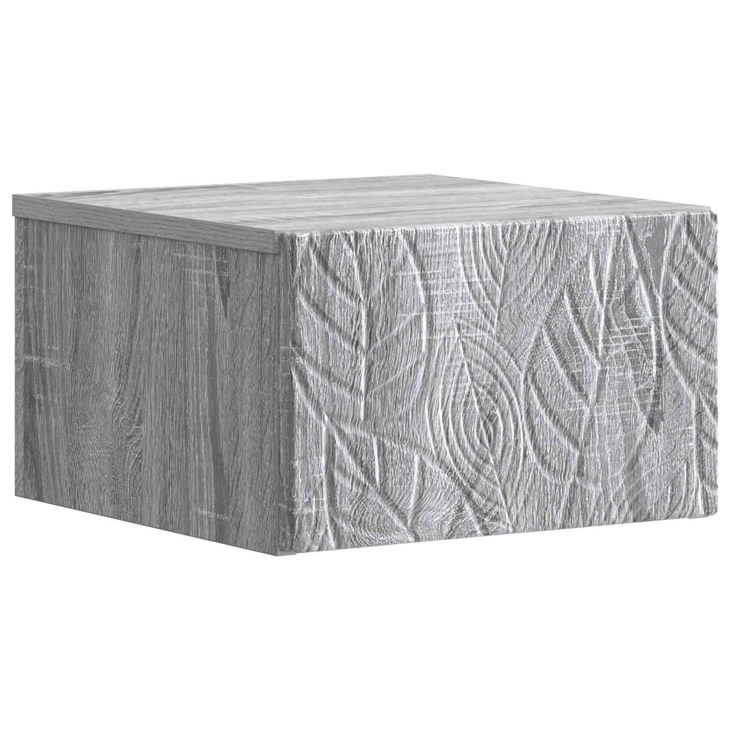 Wall-Mounted Side Table Grey Sonoma 34.5 x 33 x 20 cm