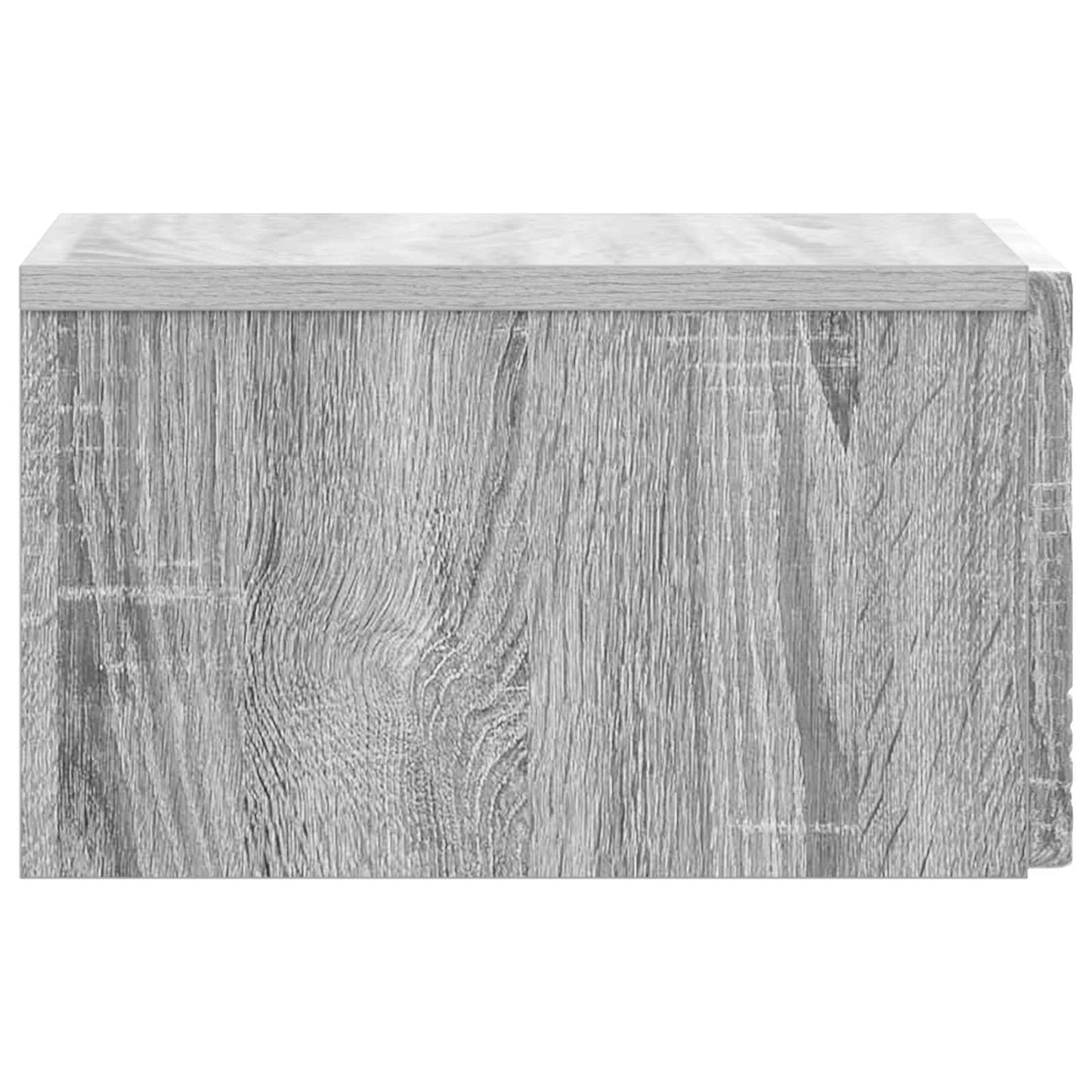 Wall-Mounted Side Table Grey Sonoma 34.5 x 33 x 20 cm