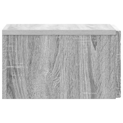 Wall-Mounted Side Table Grey Sonoma 34.5 x 33 x 20 cm