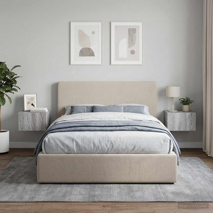 Wall-Mounted Side Table 2 pcs Grey Sonoma 34.5 x 33 x 20 cm