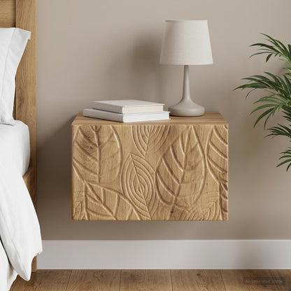 Wall-Mounted Side Table Artisan Oak 34.5 x 33 x 20 cm
