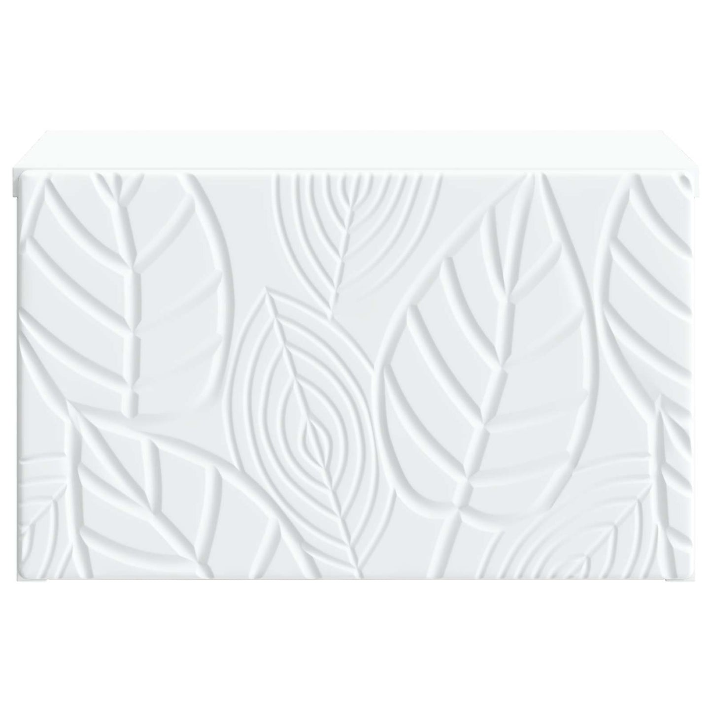Wall-Mounted Bedside Cabinet White 49 x 34.5 x 20 cm