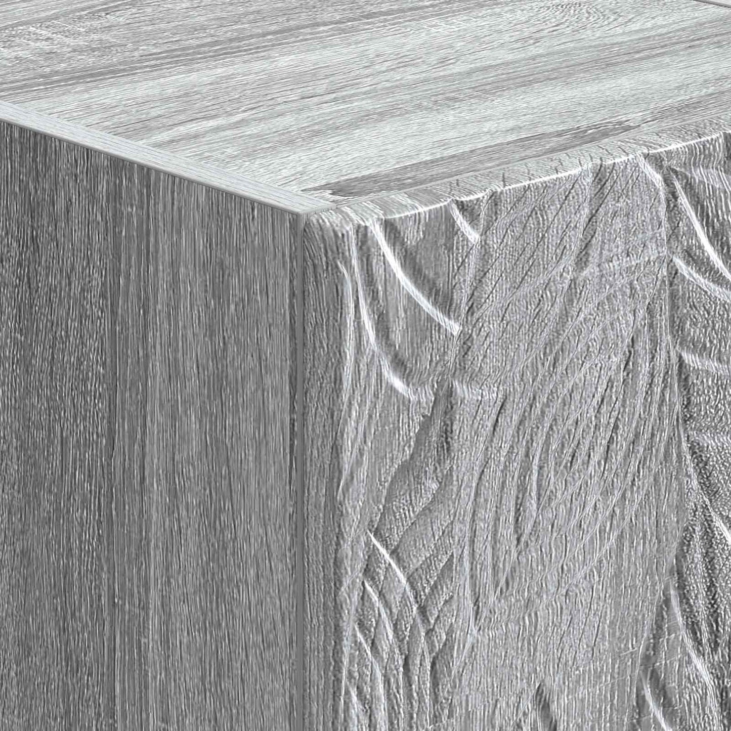 Wall-Mounted Bedside Cabinet Grey Sonoma 34.5 x 33 x 40 cm