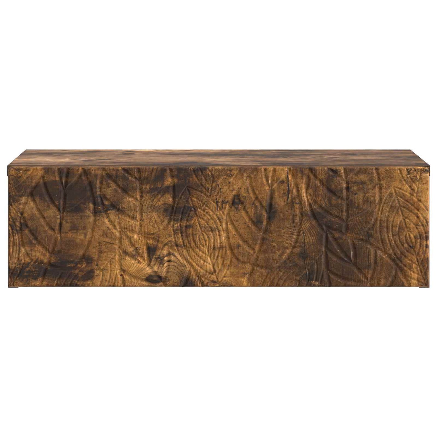 Wall-Mounted Side Table Smoked Oak 59 x 34.5 x 17 cm
