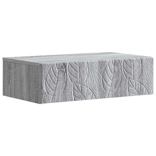 Wall-Mounted Side Table 59 x 34.5 x 17 cm Engineered Wood