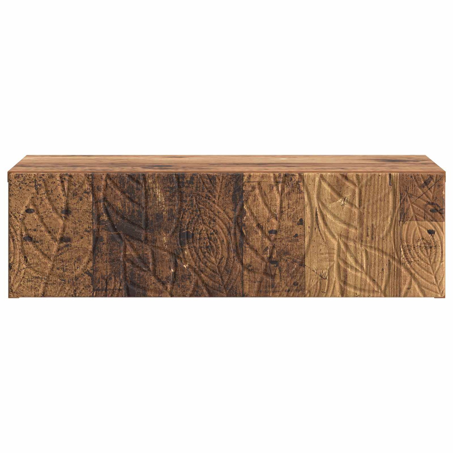 Wall-Mounted Side Table Old Wood 59 x 34.5 x 17 cm