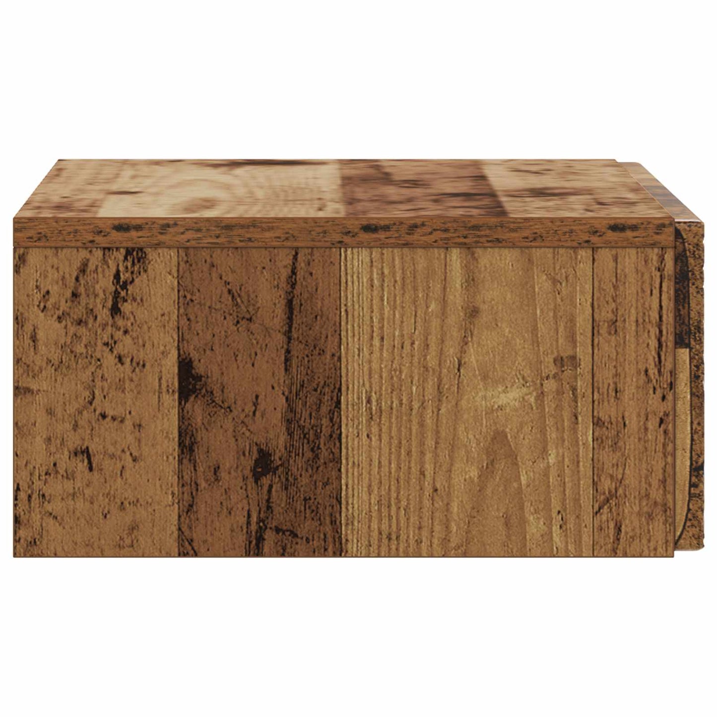 Wall-Mounted Side Table Old Wood 59 x 34.5 x 17 cm
