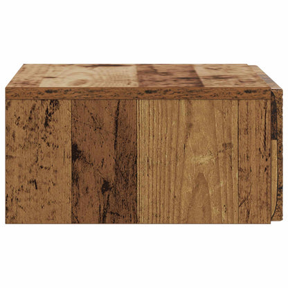 Wall-Mounted Side Table Old Wood 59 x 34.5 x 17 cm