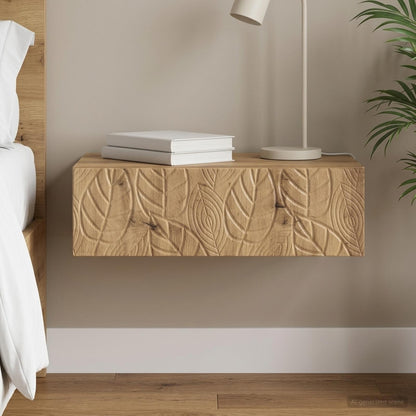 Wall-Mounted Side Table 59 x 34.5 x 17 cm Engineered Wood