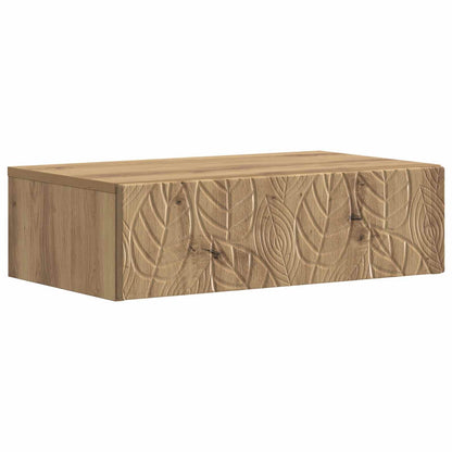 Wall-Mounted Side Table Artisan Oak 59 x 34.5 x 17 cm