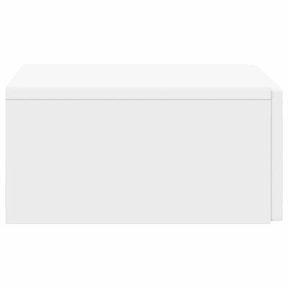 Wall-Mounted Side Table White 87.5 x 34.5 x 17 cm