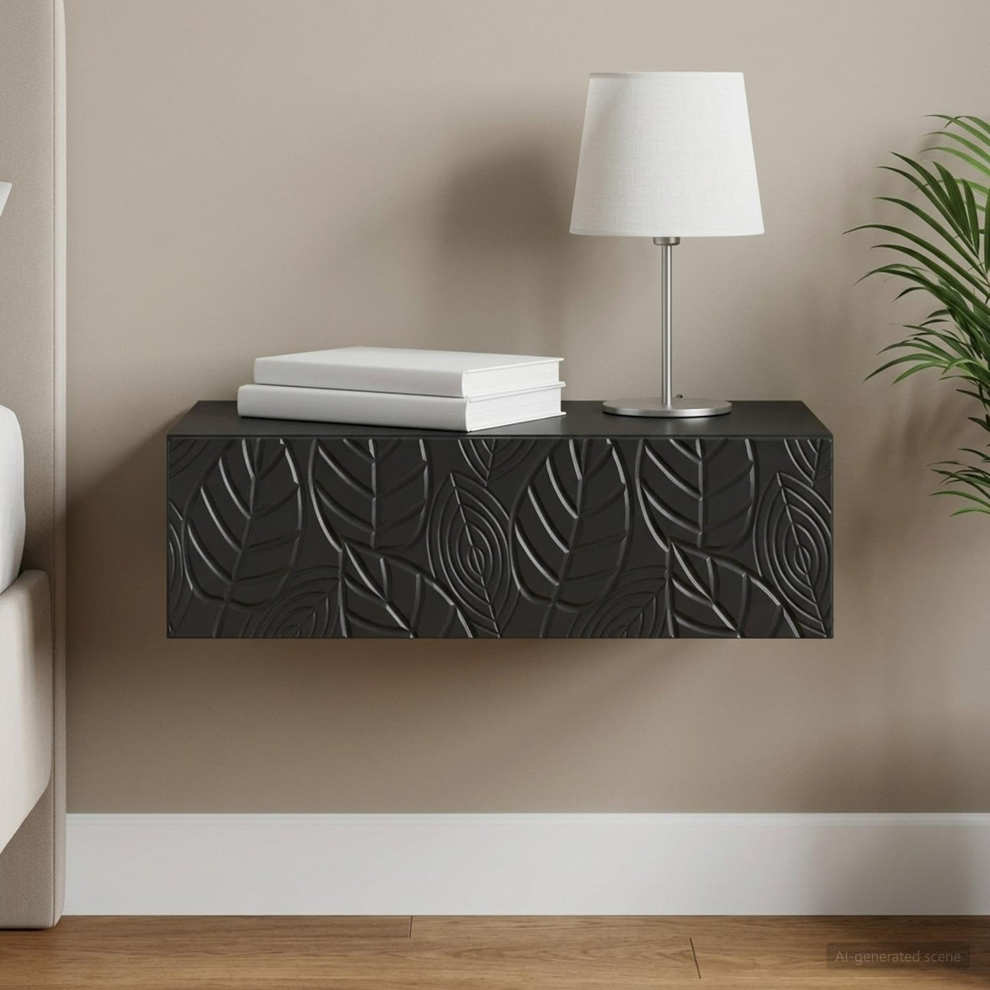 Wall-Mounted Side Table 87.5 x 34.5 x 17 cm Engineered Wood