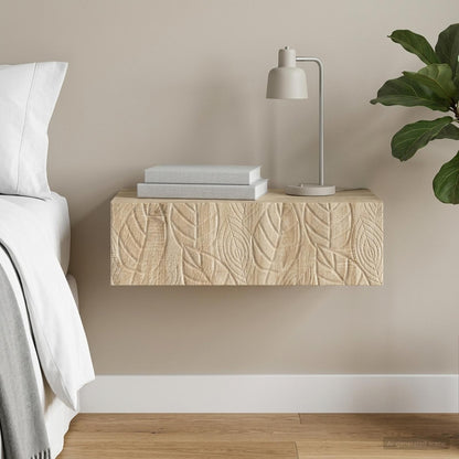 Wall-Mounted Side Table 87.5 x 34.5 x 17 cm Engineered Wood