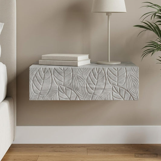 Wall-Mounted Side Table 87.5 x 34.5 x 17 cm Engineered Wood