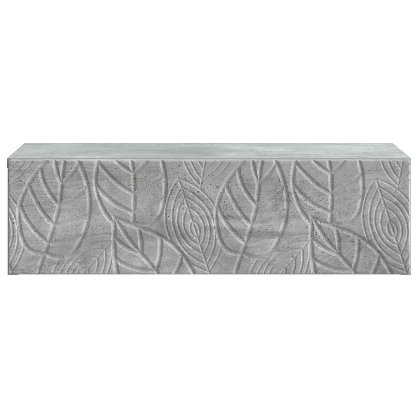 Wall-Mounted Side Table Concrete Grey 87.5 x 34.5 x 17 cm