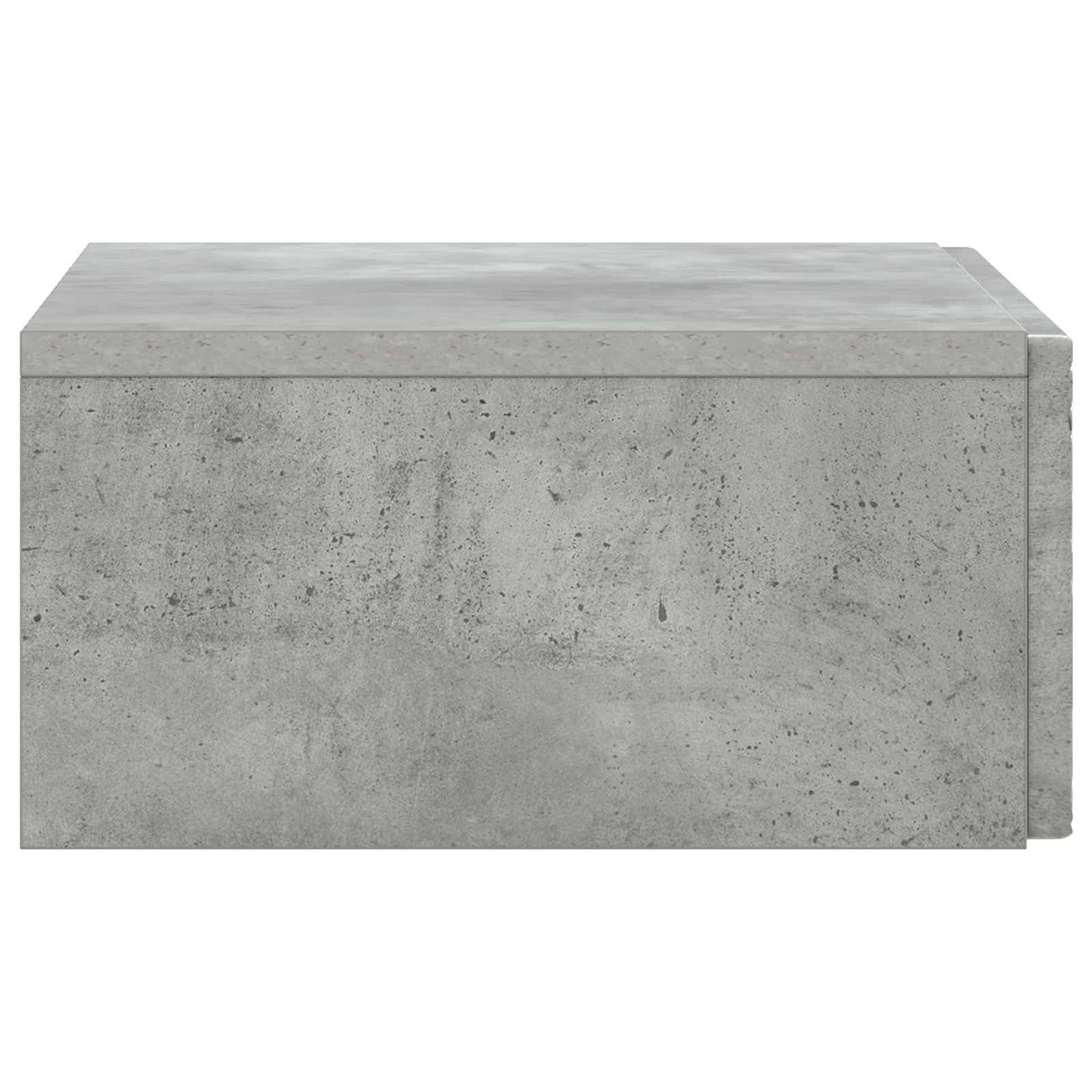Wall-Mounted Side Table Concrete Grey 87.5 x 34.5 x 17 cm