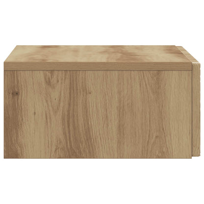 Wall-Mounted Side Table Artisan Oak 87.5 x 34.5 x 17 cm