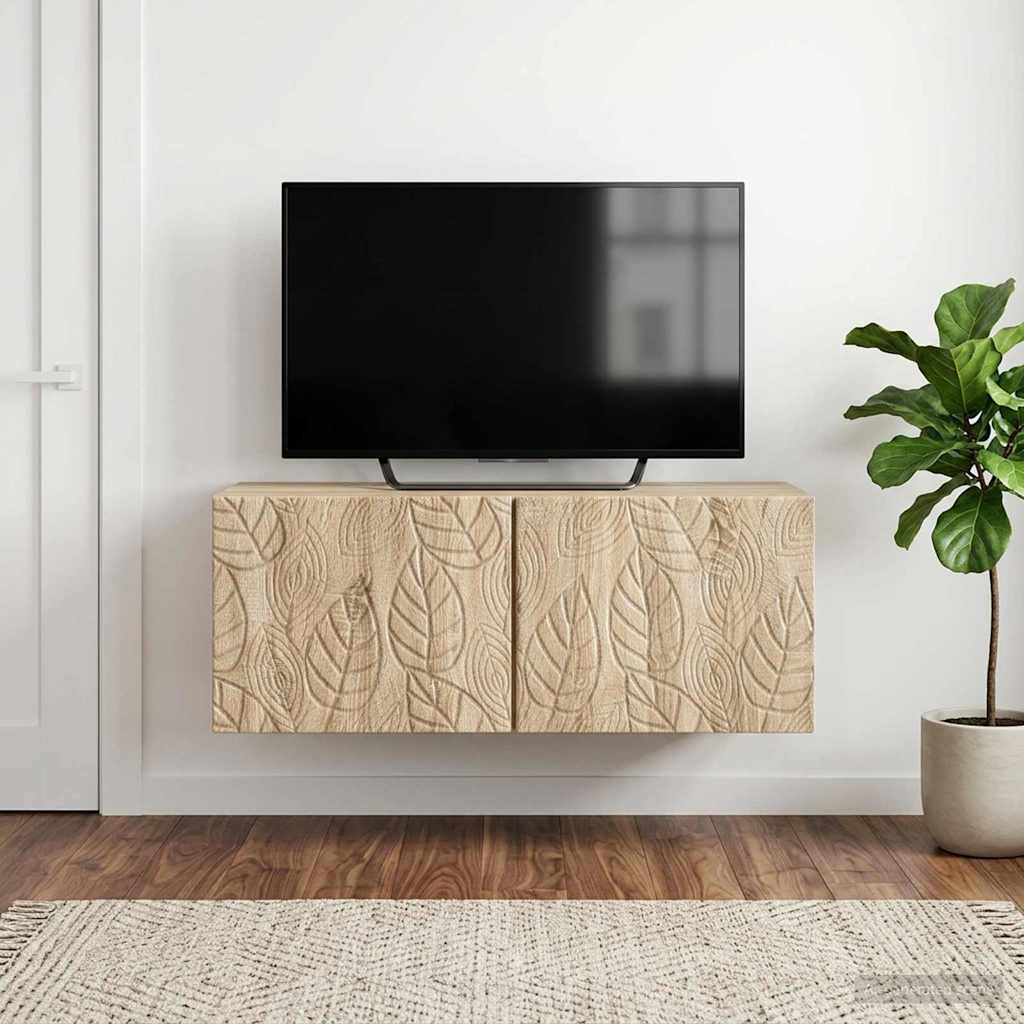 Wall-Mounted TV Cabinet 59.5 x 41 x 30 cm Sonoma Oak