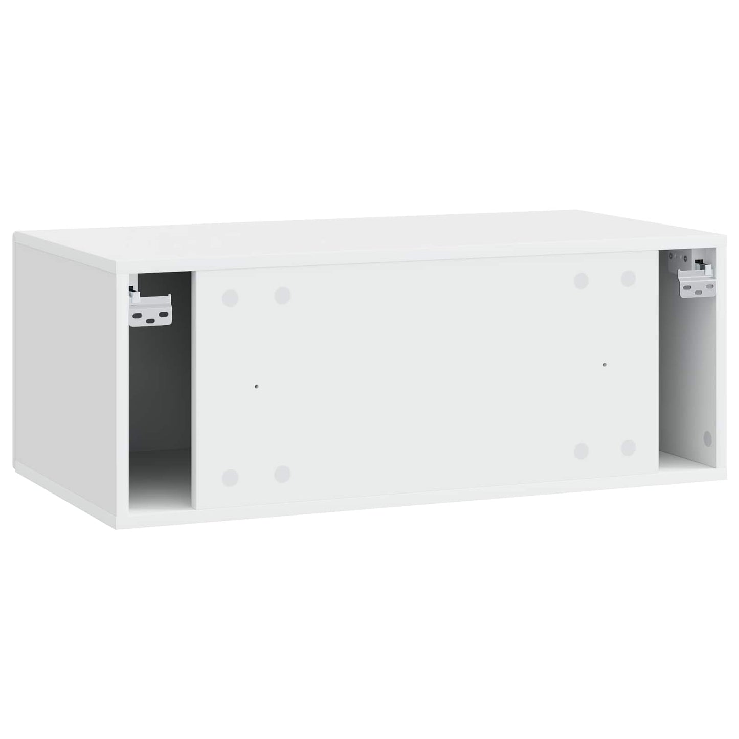 Wall-Mounted TV Cabinet 78.5 x 41 x 30 cm White Engineered Wood