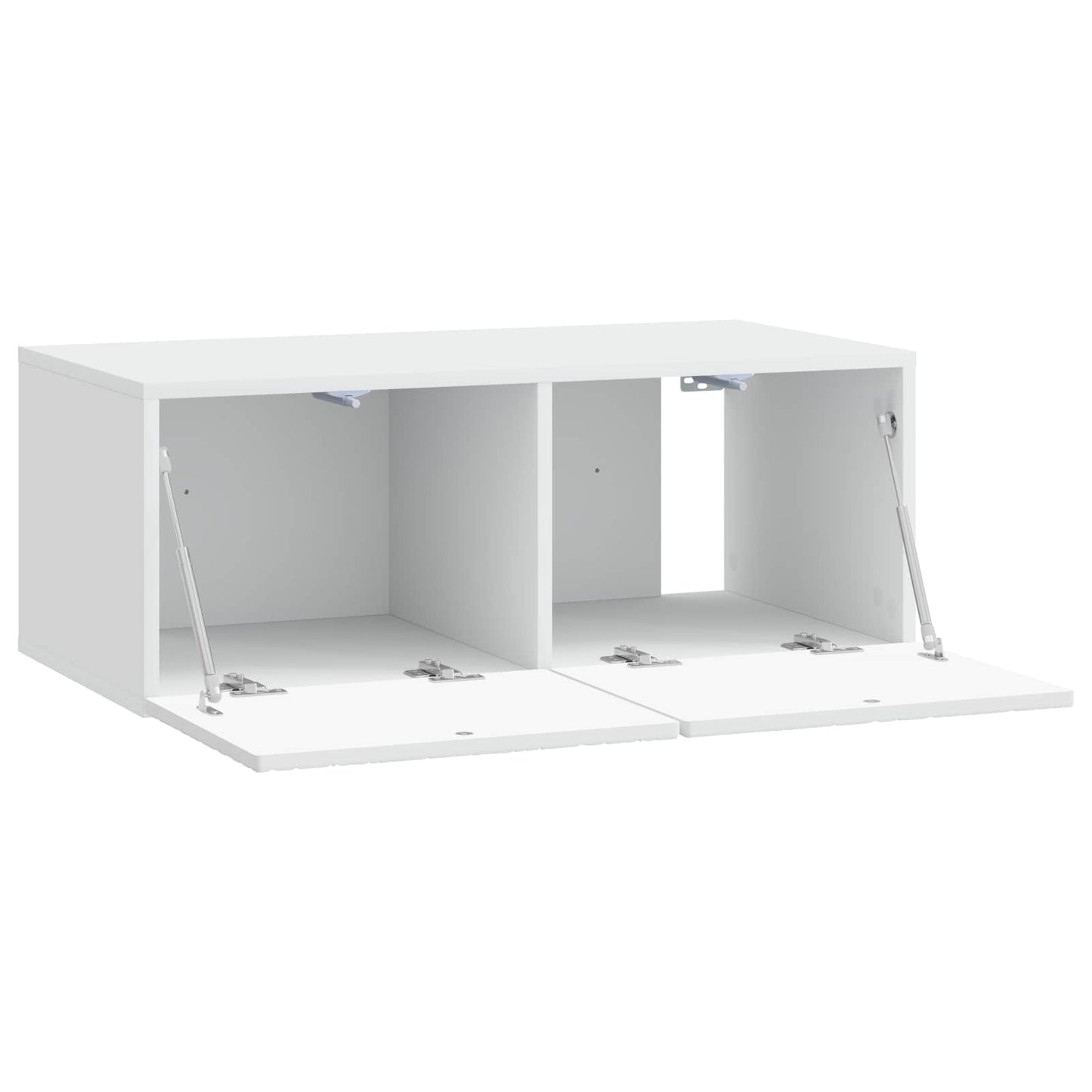 Wall-Mounted TV Cabinet 98 x 41 x 30 cm White Engineered Wood