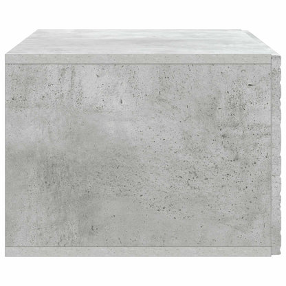 Wall-Mounted TV Cabinet 98 x 41 x 30 cm Concrete Grey