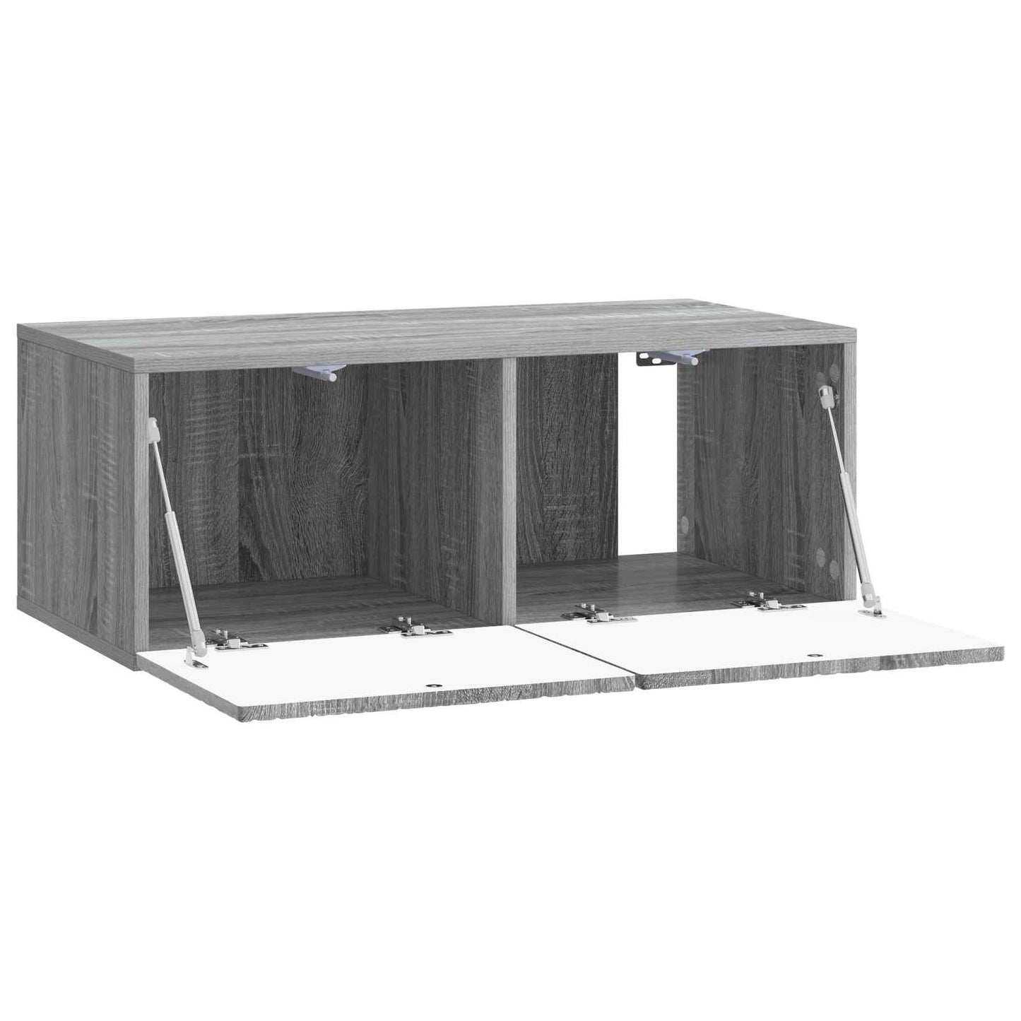 Wall-Mounted TV Cabinet 98 x 41 x 30 cm Grey Sonoma