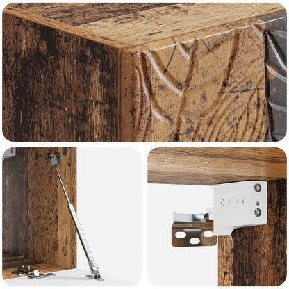 Wall-Mounted TV Cabinet 98 x 41 x 30 cm Old Wood